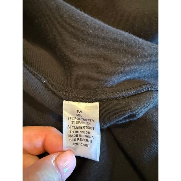 Bailey Rose Trendy and Super Warm LA Brand Shacket Black Size Med EUC - Picture 5 of 5